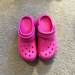 Platform crocs